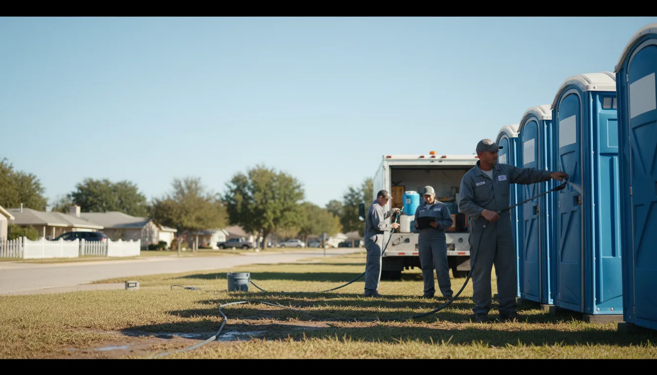 Long-Term Portable Toilet Rental in Erwin, SD near me